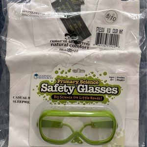 Scientist Lab Coat and Goggles